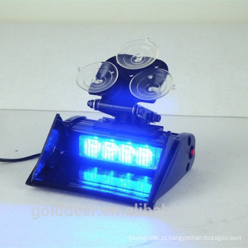 12 volts para-brisa-Mount viseira aviso Blue Led luz de Souza